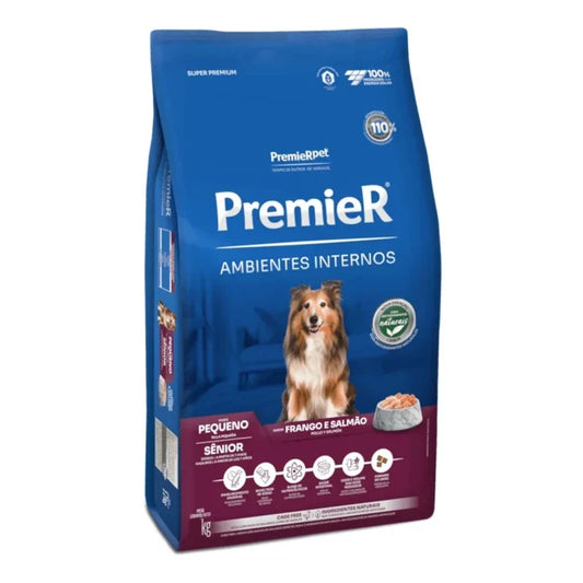 Premier ambiente interno Perro Senior pollo y Salmon 2.5kg - imagen 1