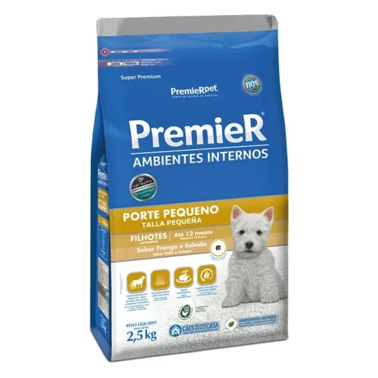 PremieR ambientes internos cachorros pollo y salmón 2.5 kg - imagen 1