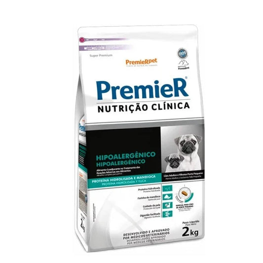 Premier nutricion clínica perros adultos raza pequeña hipoalergénico 2 kg - imagen 1