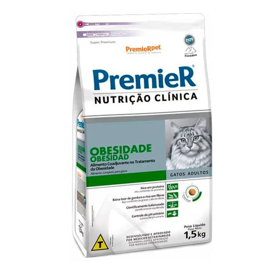 Premier nutricion clinica gato adulto obesidad 1.5kg - imagen 1