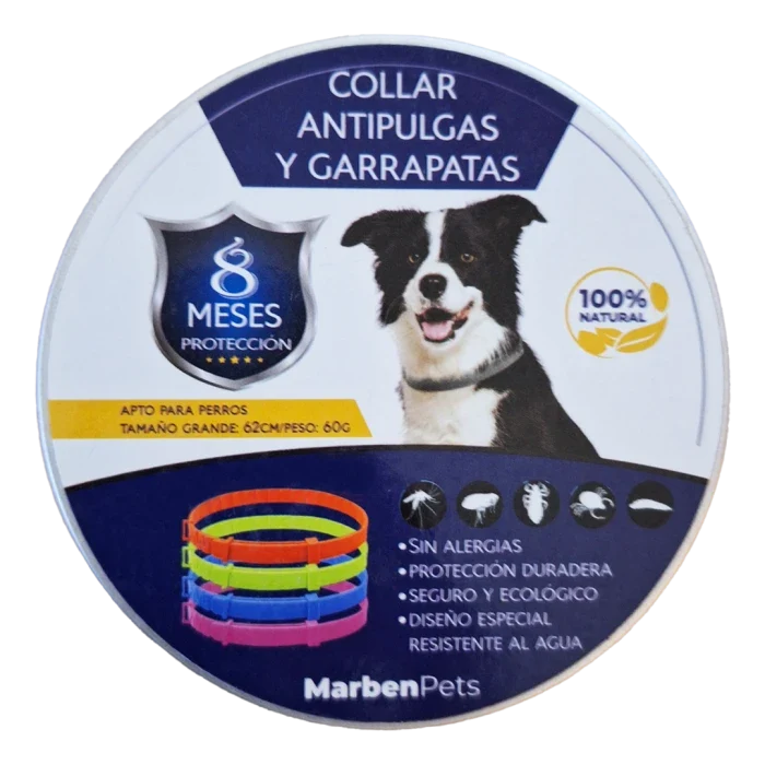 Marben Pets Collar perro antipulgas y garrapatas - 62cm - imagen 1