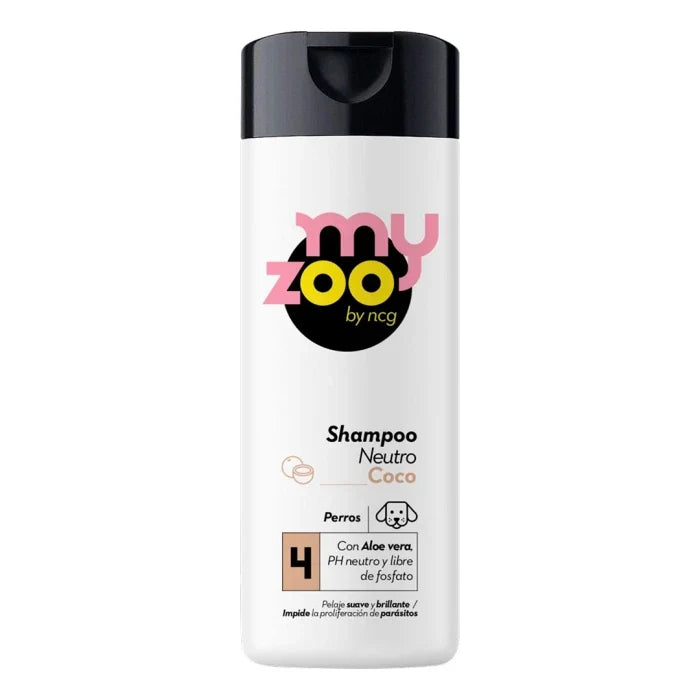 MyZoo Shampoo neutro de coco perros - 420cc - imagen 1