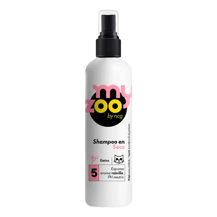 MyZoo Shampoo en seco gatos vainilla - 250cc - imagen 1