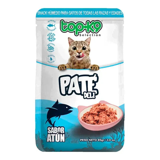 Snack TopK9 pate deli atún 85 grs - imagen 1