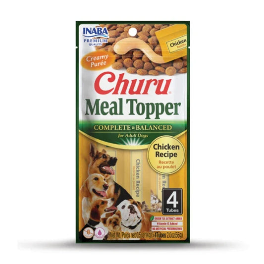 Churu Dog Meal Topper pollo 14gr - 4 tubos - imagen 1