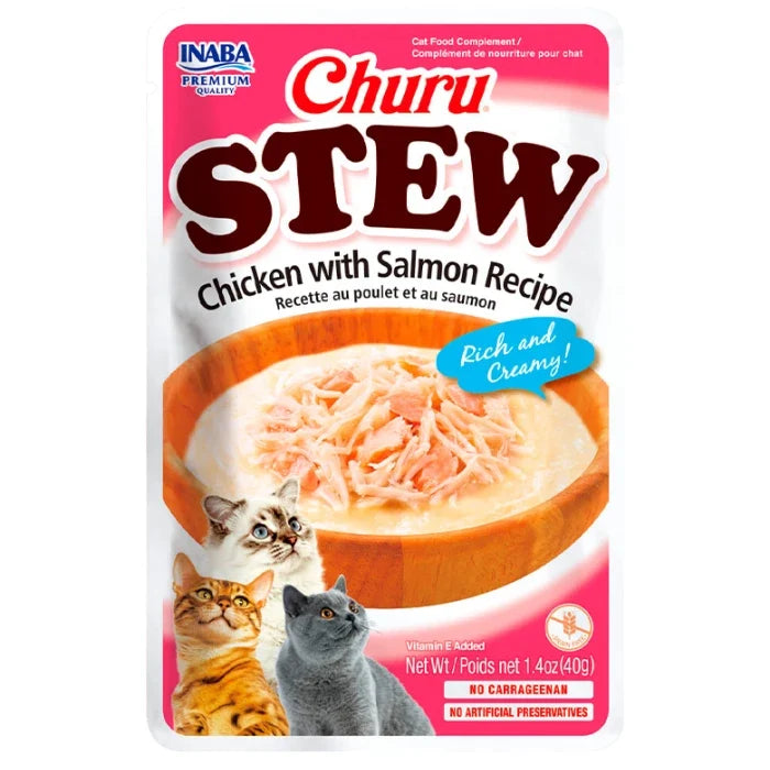 Churu stew sabor pollo & salmón - 40gr - imagen 1