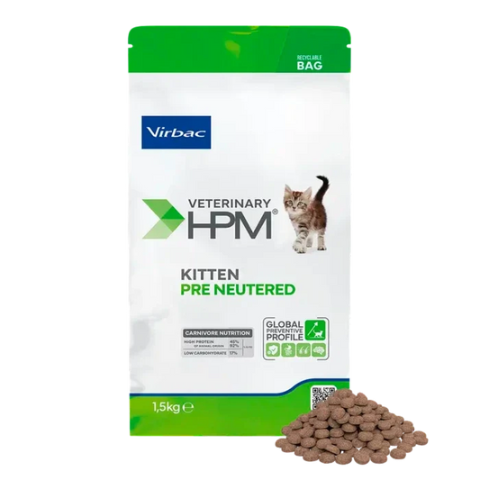 Alimento HPM Virbac Cat Kitten Pre Neutered 1.5kg - imagen 1