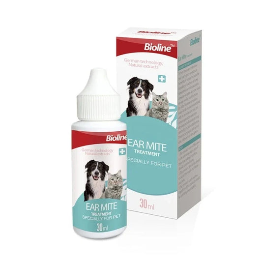Aceite Bioline para Ácaros del Oído 30ML - imagen 1