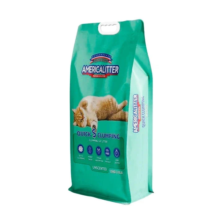 America Llitter quick clumping 15KG - imagen 1