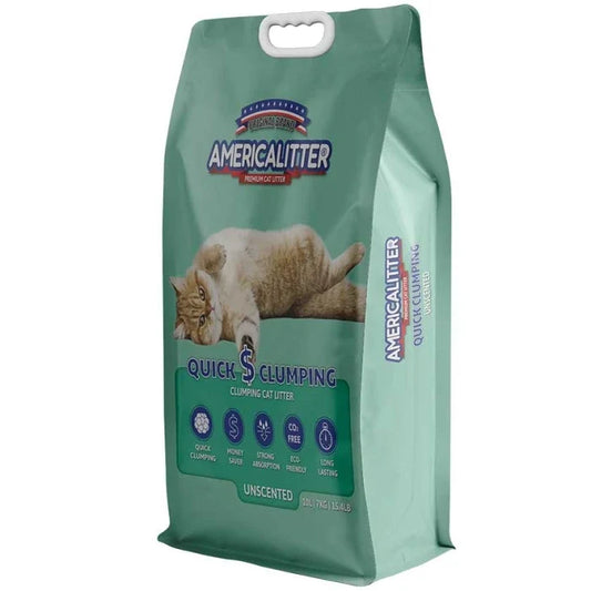 ARENA AMERICALITTER QUICK CLUMPING SIN AROMA 7KG - imagen 1