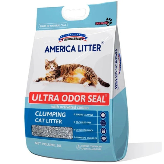 America Litter Ultra Odor Seal con Carbón Activo - 15KG - imagen 1
