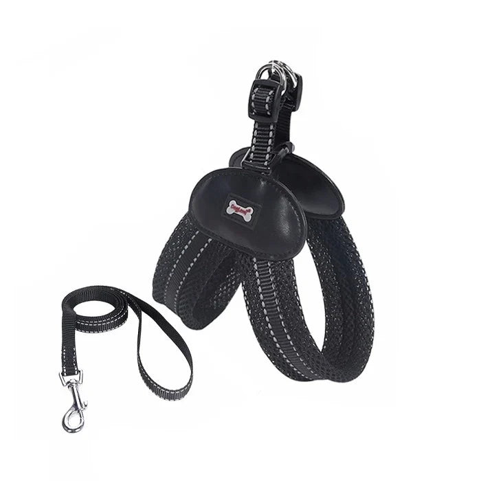Arnes para Perro en V Negro