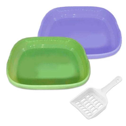 Bandeja Sanitaria para gatos con pala 32x40cm