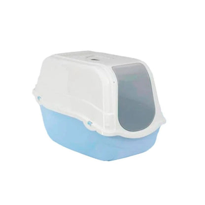 Baño arenero cerrado con carbon activo para gatos