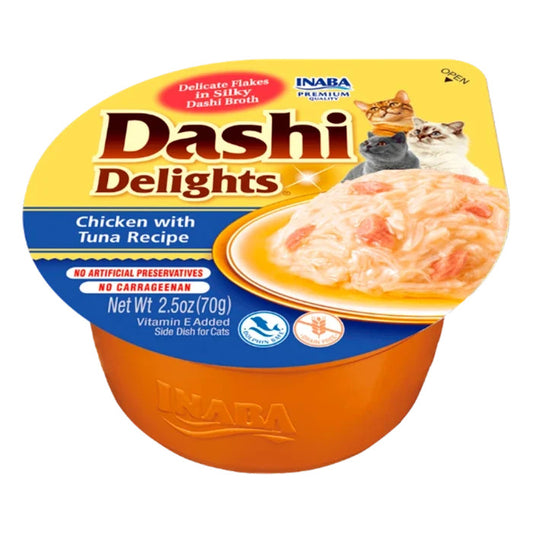 Churu Dashi Deligths - Chicken & Tuna 70gr