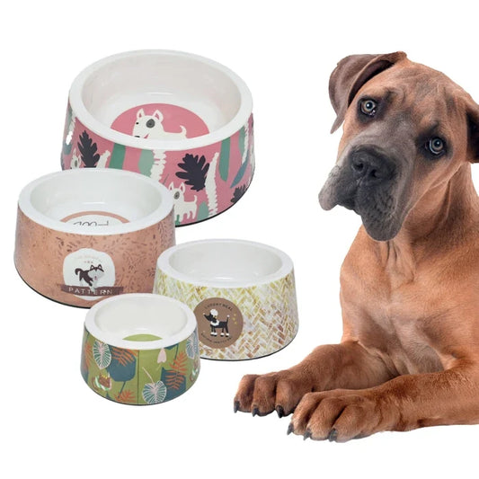 Plato para perros y gatos melamina profundo diseños