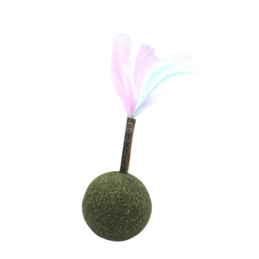 Bola de Catnip con plumas - imagen 1