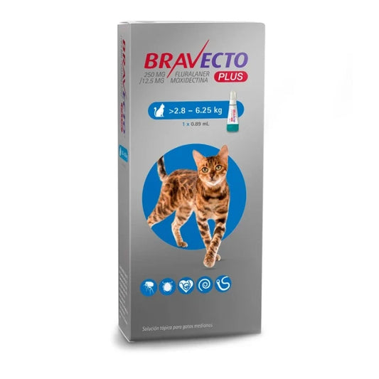 Bravecto Gato Pipeta 2.8 - 6.25 Kg