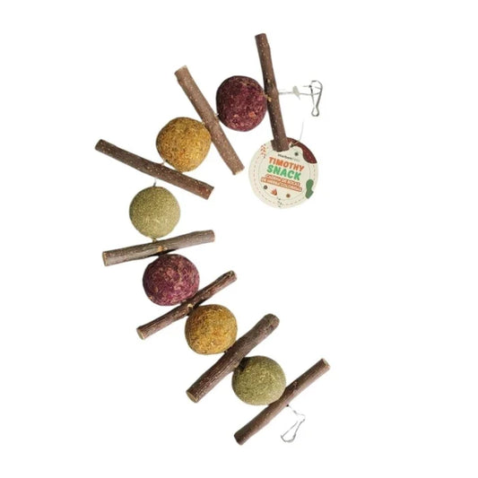 CADENA DE BOLAS DE HIERBA COLORIDAS - imagen 1