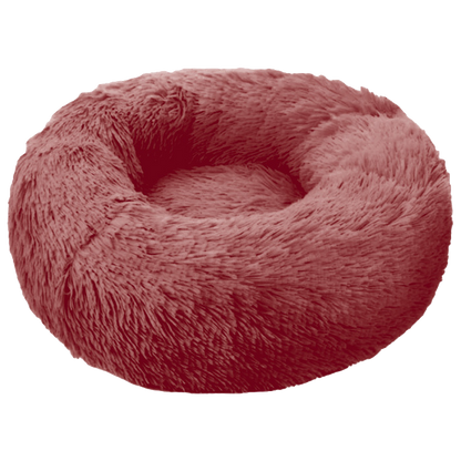 Cama Antiestrés de felpa para perros y gatos