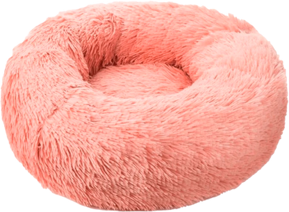 Cama Antiestrés de felpa para perros y gatos
