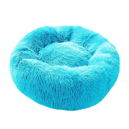 Cama Antiestrés de felpa para perros y gatos