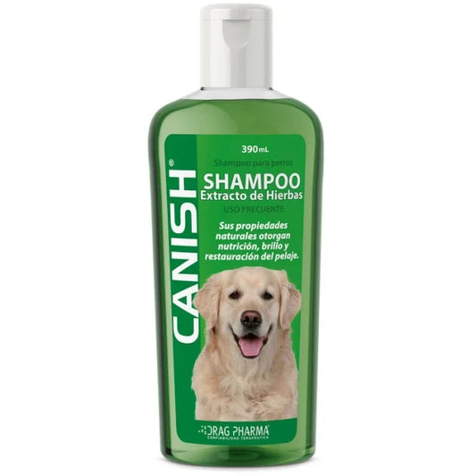 Canish Shampoo Extracto De Hierbas 390Ml - imagen 1