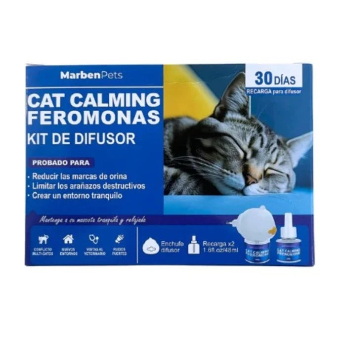 CAT CALMING FEROMONAS KIT DIFUSOR CON RECARGAS - imagen 1