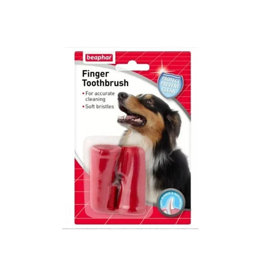 Cepillo de dientes con forma de dedo Pack 2Un - imagen 1