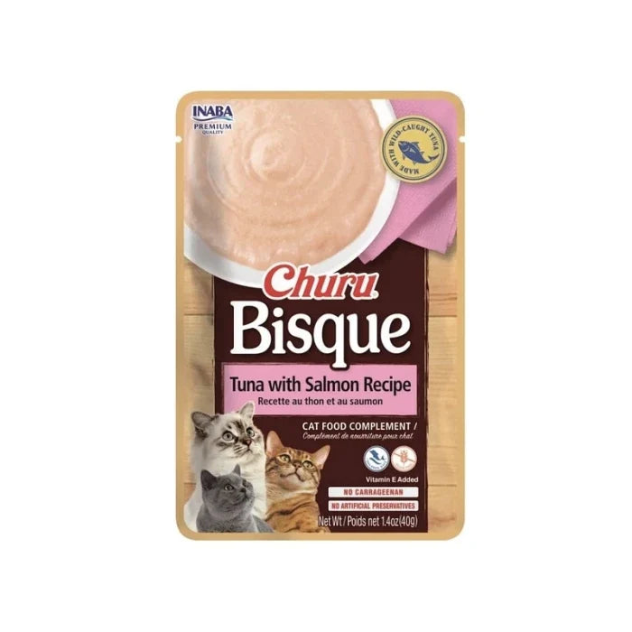 Churu bisque tuna & salmon 40gr - imagen 1
