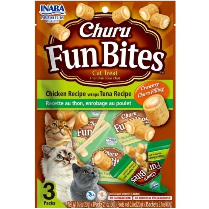 Churu Fun Bites Atun y Pollo 60gr - imagen 1
