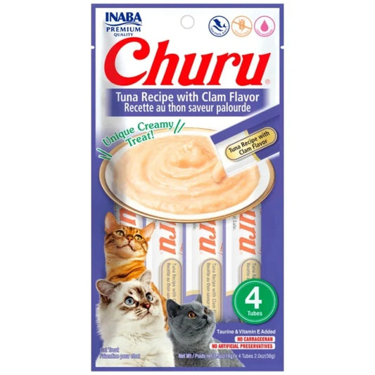 CHURU GATO ATUN CON ALMEJAS 4P - imagen 1