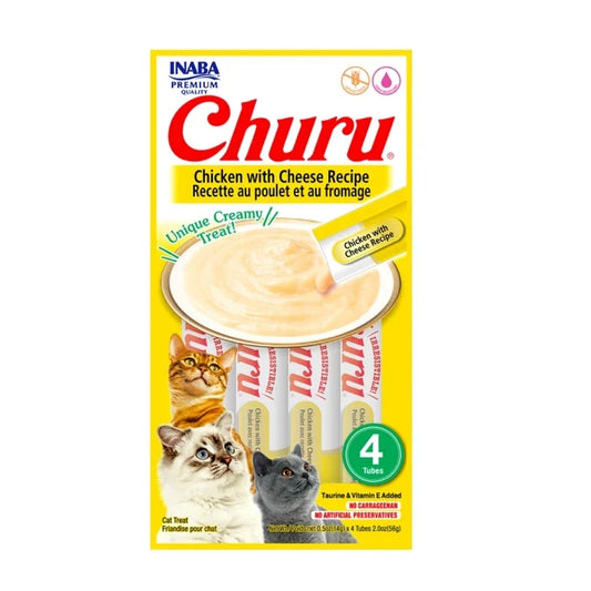 Churu Pollo con Queso - 4 tubos 14gr - imagen 1