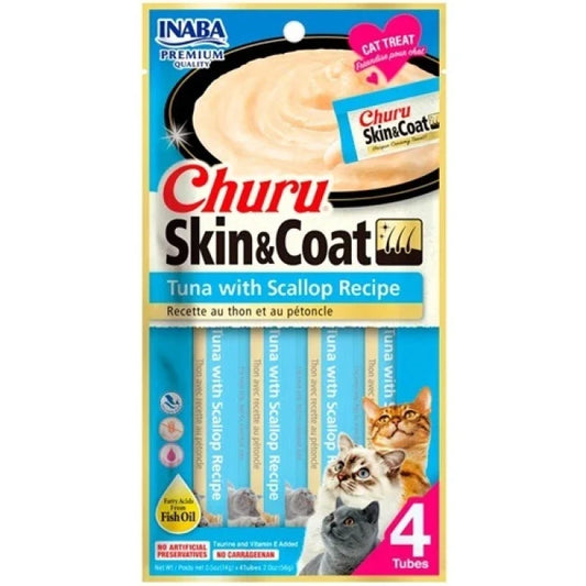 Churu Skin & Coat - Atún con Ostión - 4 un - imagen 1