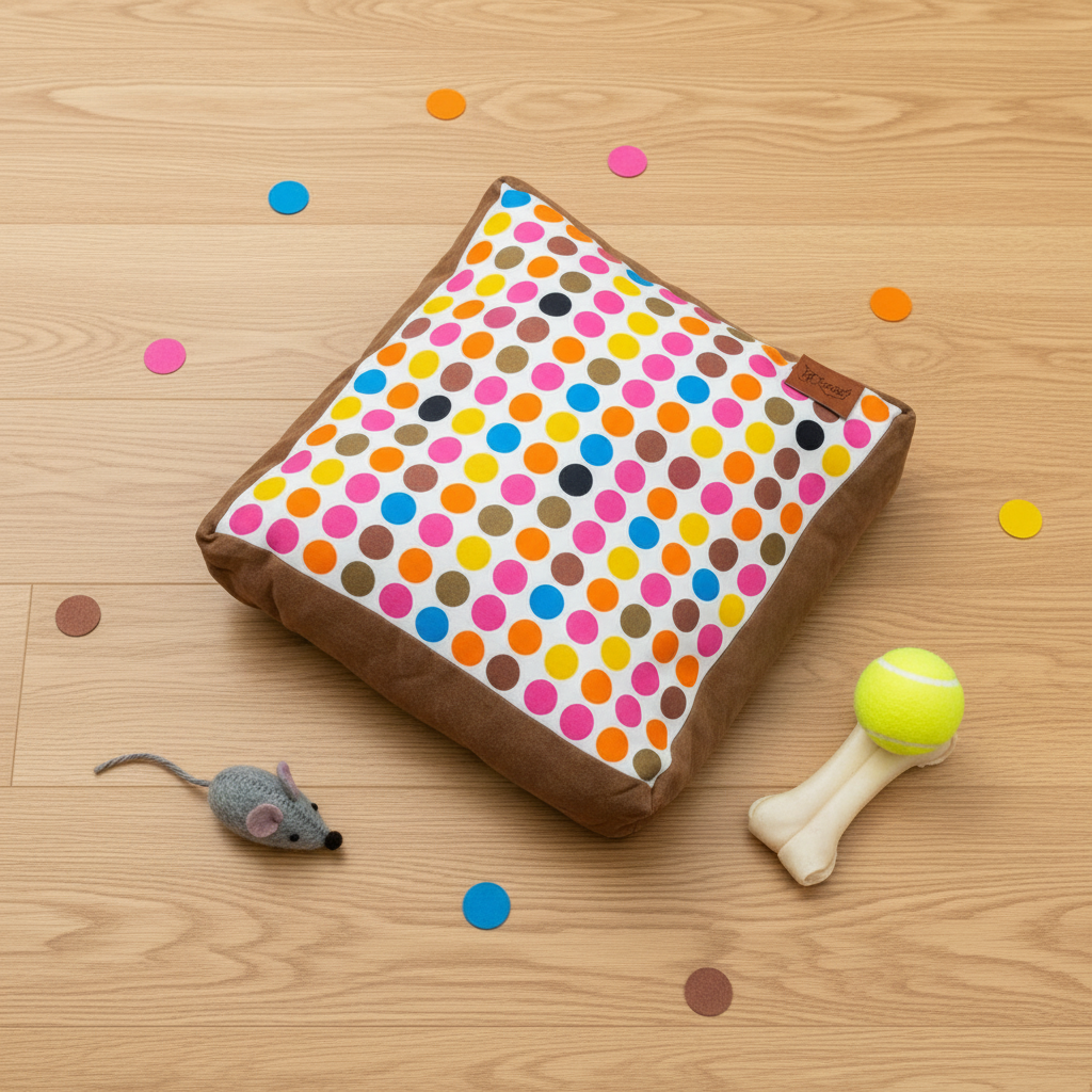 Colchoneta Puntos - Flat Lay