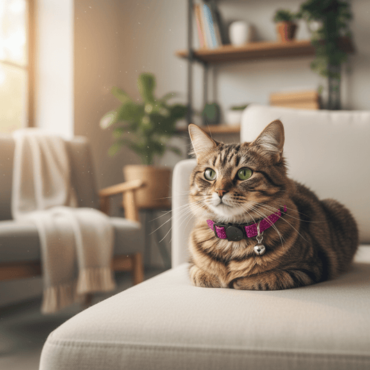 Collar Anti ahorque con Brillos - Pethome