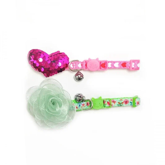 Collar Anti ahorque con Lazos y Corazones - imagen 1