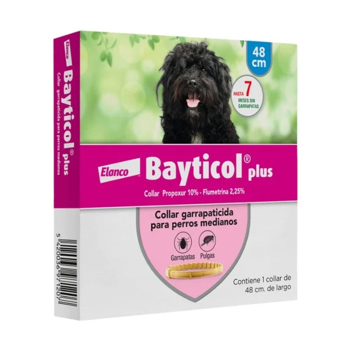 Collar Bayticol Antipulgas y Garrapatas Talla M - imagen 1