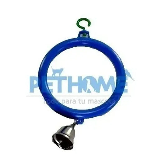 Columpio Circular Con Campana Para Aves - imagen 1