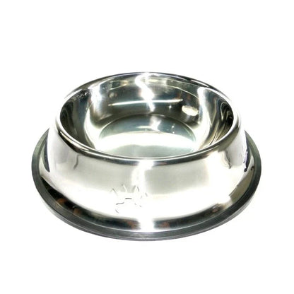 Plato Metálico para perros y gatos Antideslizante con Relieve