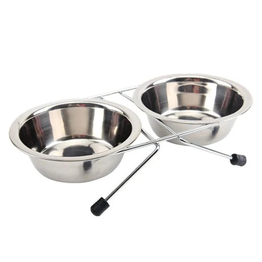 ESTANTE DOBLE DE ACERO INOX. EXTRAIBLE 1980 ML - Pethome