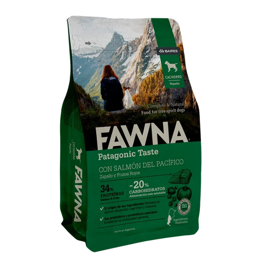 Fawna Perro Cachorro razas pequeñas - Salmón frutos rojos