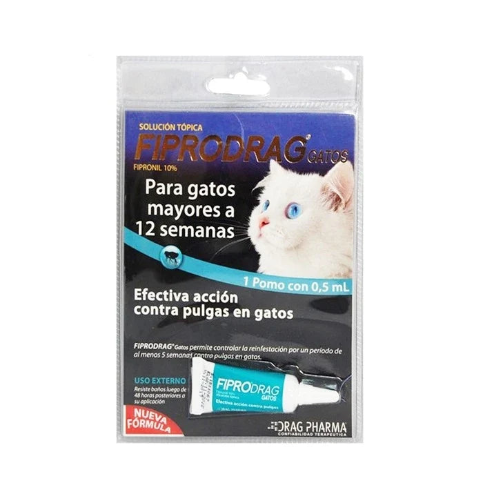 Fiprodrag Pipeta Antiparasitaria para Gato