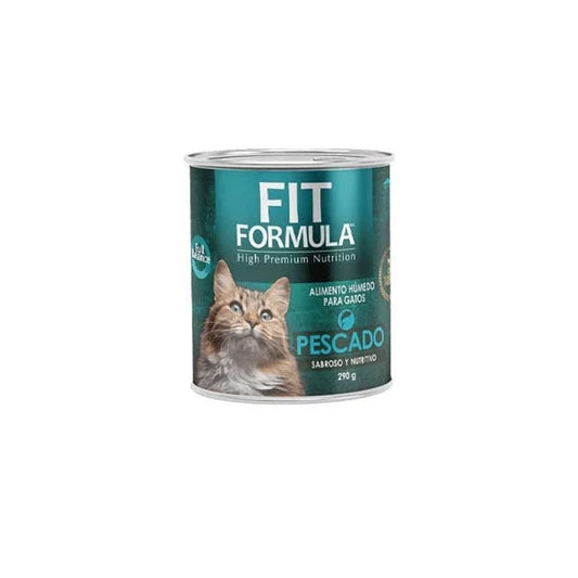 Fit Formula Lata Para Gatos Sabor Pescado 290G - imagen 1