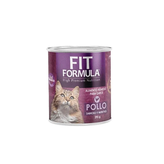 Fit Formula Lata Para Gatos Sabor Pollo 290G - imagen 1