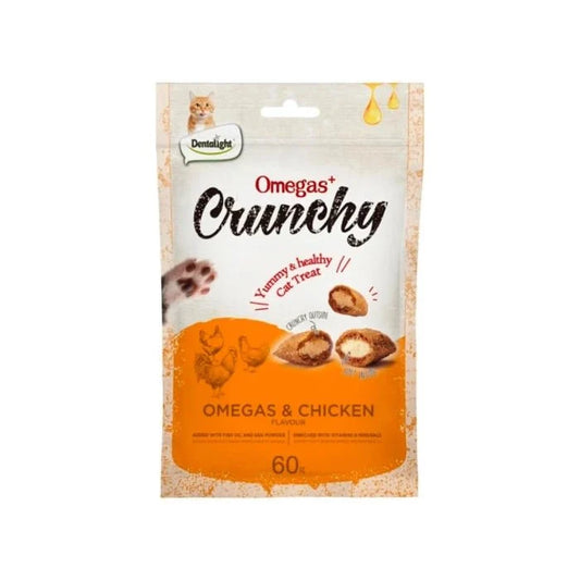 GALLETA RELLENA OMEGA Y POLLO CRUNCHY - Pethome