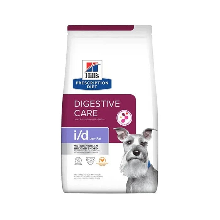 HILLS CANINE I/D DIGESTIVE LOW FAT 8.5 LB (3.86KG) - imagen 1