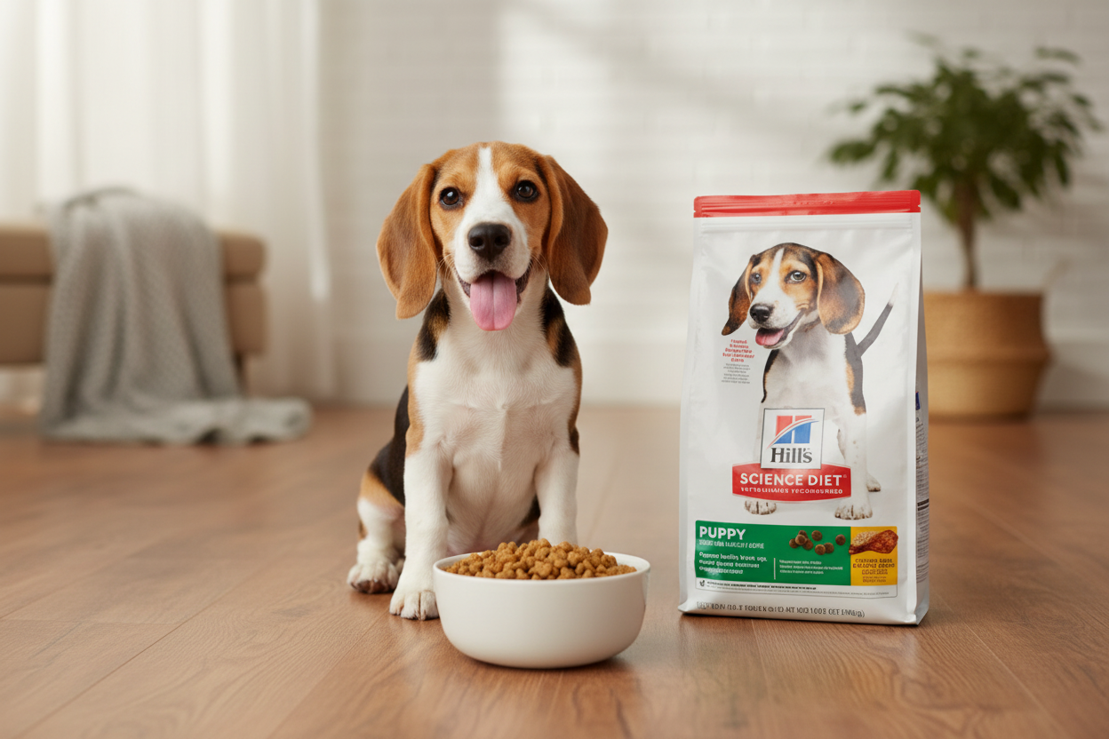 Hill's Science Diet Puppy - Cachorro Beagle tricolor
