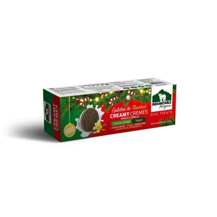 Indomitable galletas navideñas  choco vainilla 120gr Edición Especial - imagen 1