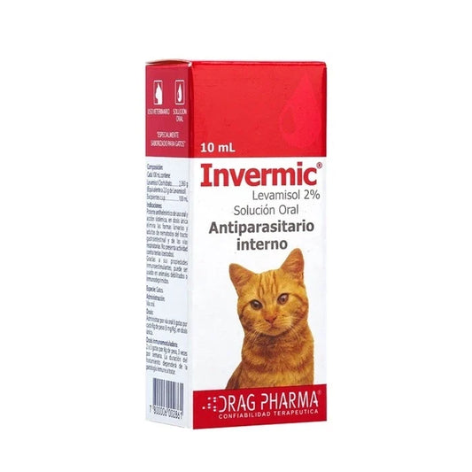 Invermic Antiparasitario Interno gatos 10ML